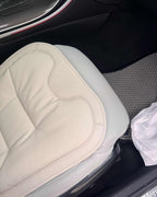 Autocraft Prime™  Premium Delikli Nappa Deri Koltuk Minderi | Lüks Araç İçi Konfor