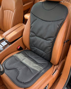 Autocraft Prime™  Premium Delikli Nappa Deri Dokulu Exclusive Koltuk Minderi | Lüks Araç İçi Konfor